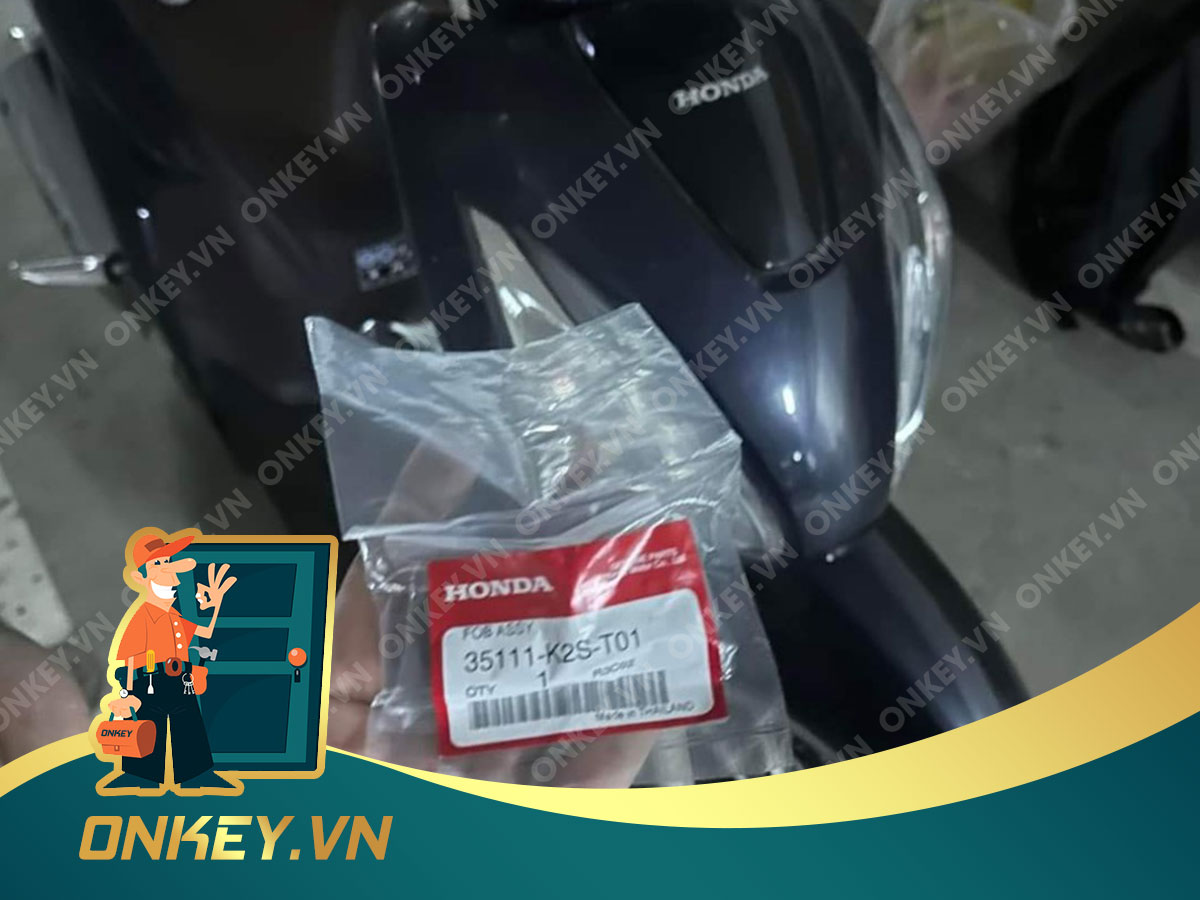 Làm chìa khoá smartkey Honda Vision