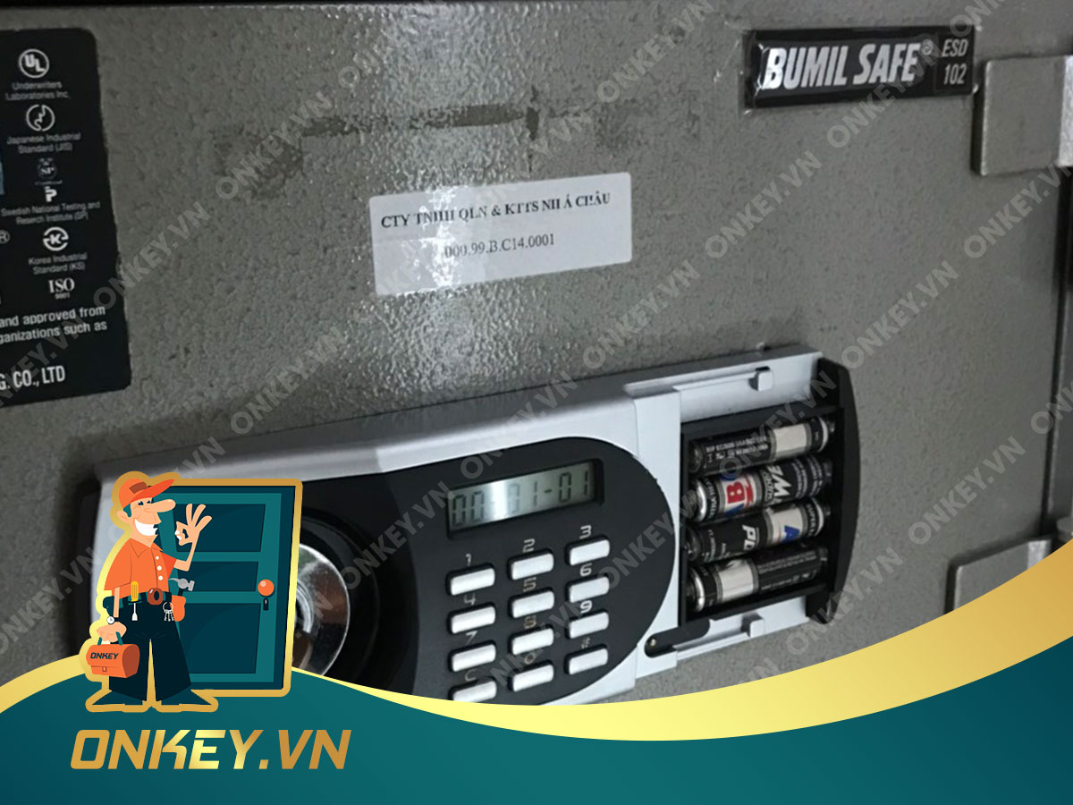 Mở khoá két sắt Bumil