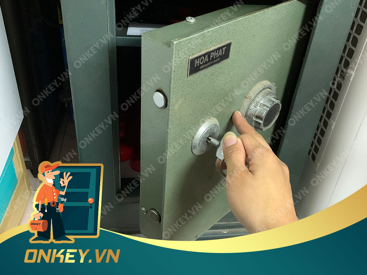 Mở khoá két sắt Hoà Phát